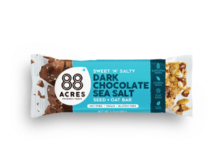 dark chocolate sea salt bar